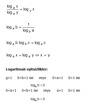 Logaritma Formülü